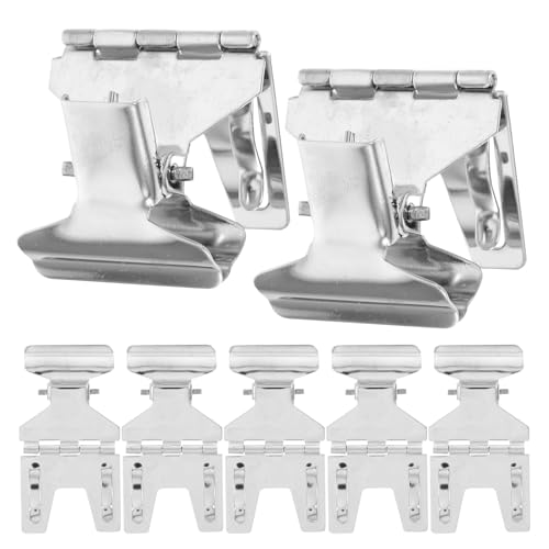 PAMINGONO 10 Stück Schilderhalter Clips Aus Metall Preise Schilderklammern Kleiderständer Verkaufsdisplay Clips Etikettenetiketten Warenclips Für Einzelhändler Supermärkte von PAMINGONO