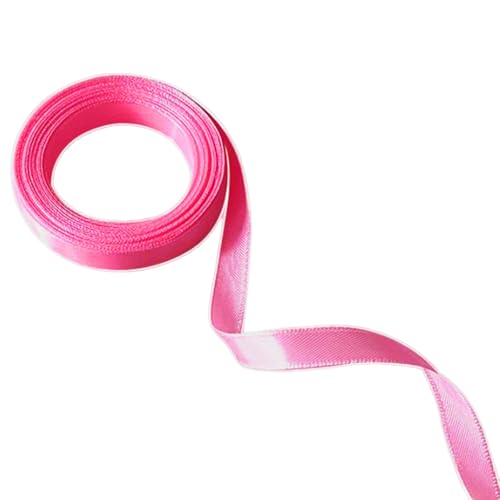 Band 10 mm x 2 m, einfarbiges Band für Geschenke, Verpackung, Basteln, Ballon-Haarschleifen, Brautsträuße, Hochzeit von PANHDK