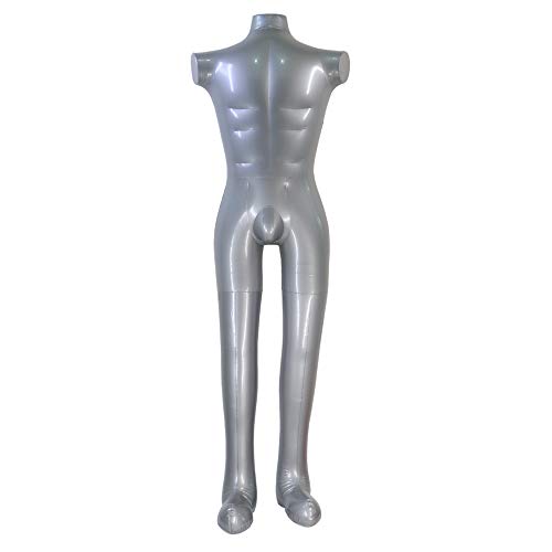 Aufblasbare Puppe aus PVC, männliches Modell, Torso-Körper, Armlos, Kleidung Display von PANINA