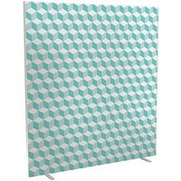 PAPERFLOW Trennwand easyScreen Vintage, 60963 bunt 160,0 x 173,4 cm von PAPERFLOW