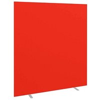 PAPERFLOW Trennwand easyScreen, rot 160,0 x 173,2 cm von PAPERFLOW