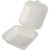 125 PAPSTAR Burger-Boxen 14,5 x 15,5 cm von PAPSTAR