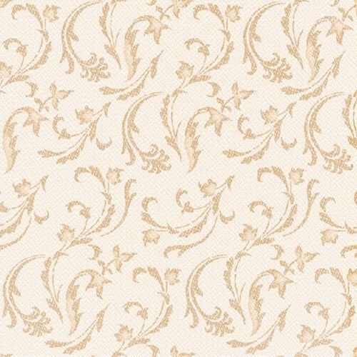 50 Servietten "ROYAL Collection" 1/4-Falz 40 cm x 40 cm champagner "Damascato" 84995 Papstar Dekorservietten von PAPSTAR