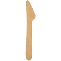 PAPSTAR Einweg-Messer pure, Holz, 500 St. von PAPSTAR