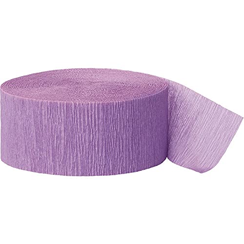 PAPSTAR NEU Kreppband/Krepppapier, Länge: ca. 24 m, Farbe: Lavendel von PAPSTAR