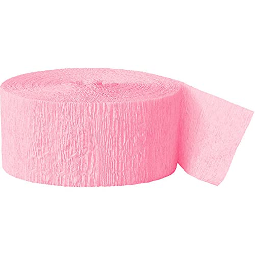 PAPSTAR NEU Kreppband/Krepppapier, Länge: ca. 24 m, Farbe: Rosa von PAPSTAR