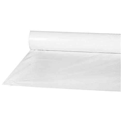 PAPSTAR Tischdecke transparent 50 m x 80 cm LDPE-Folie, 45 My Biertisch von PAPSTAR