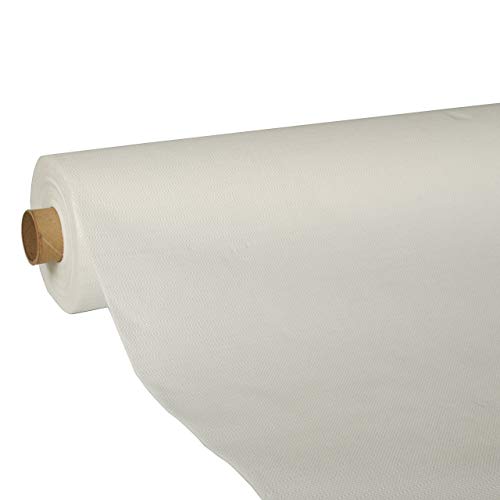 Papstar, Tischdecke, Tissue "ROYAL Collection" 25 m x 1,18 m weiss, #81901, Weiß von PAPSTAR