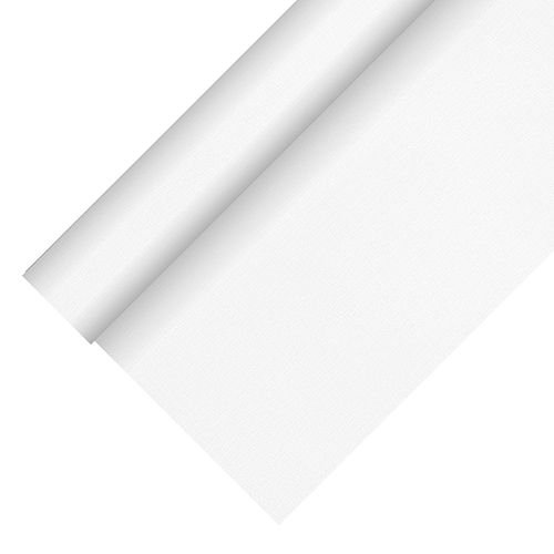 Tischdecke, stoffähnlich, Vlies "soft selection plus" 25 m x 1,18 m weiss auf Rolle, 2 Rollen von PAPSTAR