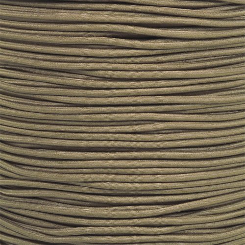 Coyote Brown – 1/8 Gummiseil, 15 m von PARACORD PLANET