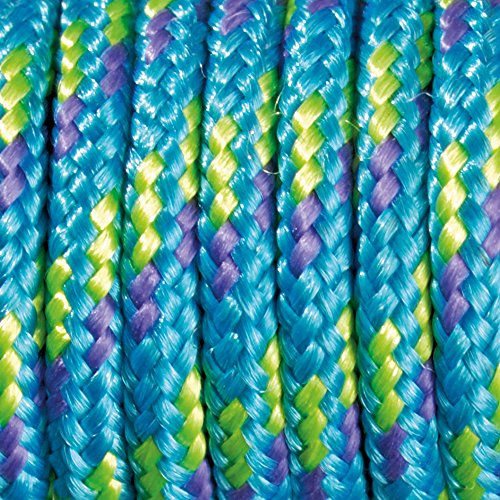 Paracord Kn?pfband 2mm x 5 Meter Farbmix t?rkis lila hellgr?n von PARACORD PLANET