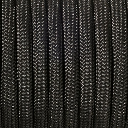 Paracord Kn?pfband 2mm x 5 Meter Schwarz von PARACORD PLANET