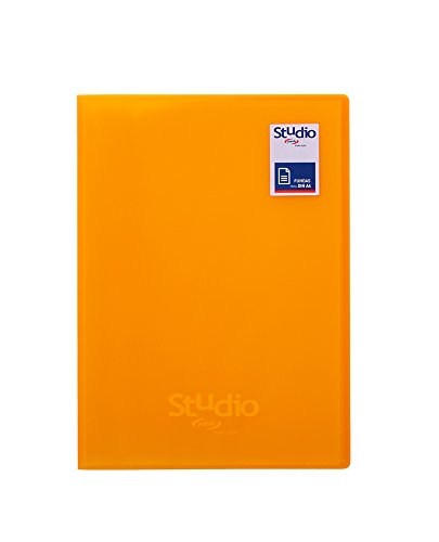 Pardo Studio Style Ordnungsmappe, 10 Hüllen, Polypropylen, Orange von PARDO