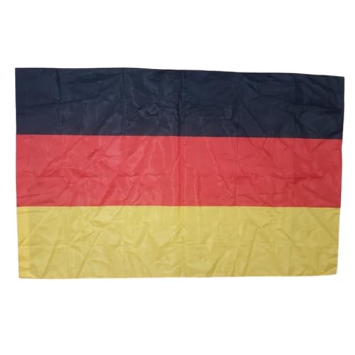 PARENCE - Nationalflagge Deutschland 90 X 150 cm - Wetterfest mit Stabschlaufe von PARENCE