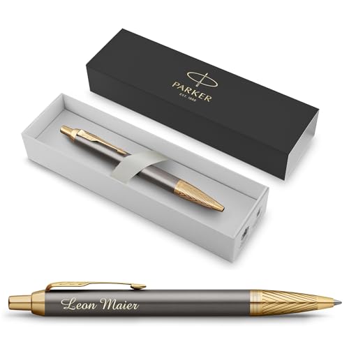 PARKER IM Pioneers GT Limited Edition Kugelschreiber mit Gravur | Premium Stift | Geschenkbox | personalisiertes Geschenk | Geburtstag von PARKER