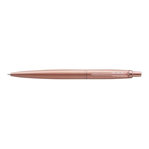 PARKER 2122759 Kugelschreiber Jotter XL Monochrome Premium Roségold M blau Blister von PARKER