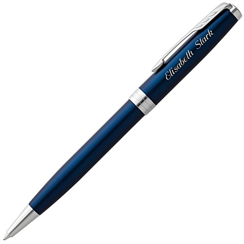 PARKER Kugelschreiber SONNET BLUE LACQUER P.T. 1931536 mit persönlicher Laser-Gravur von PARKER