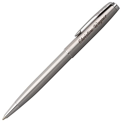 Parker Kugelschreiber Sonnet Essential Stainless Steel 2146880 mit Laser-Gravur von PARKER