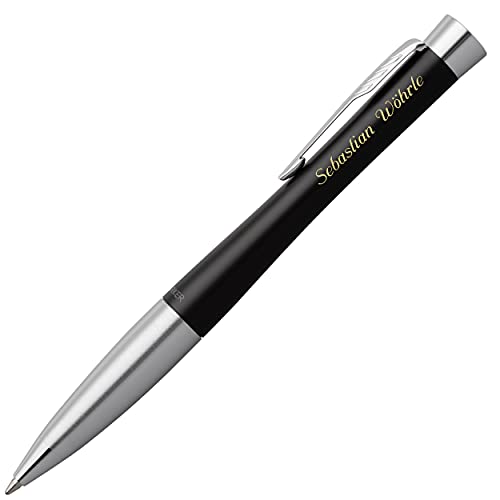 PARKER Kugelschreiber Urban Mattschwarz C.C. S0735950 mit Laser-Gravur von PARKER