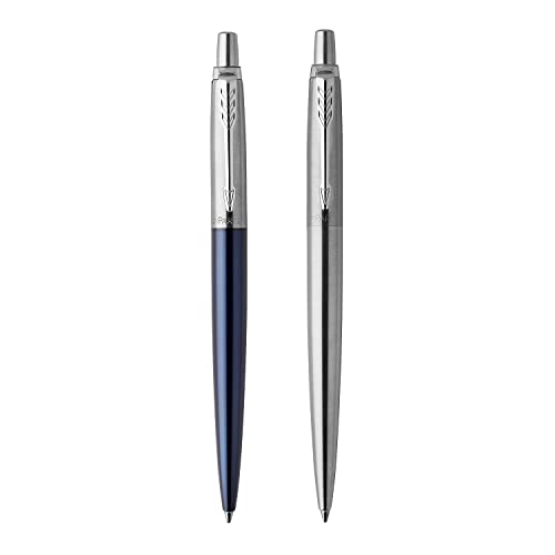 Parker Jotter London Duo Discovery Pack: Kugelschreiber (Royal Blue) & Gelstifte (Edelstahl) von PARKER