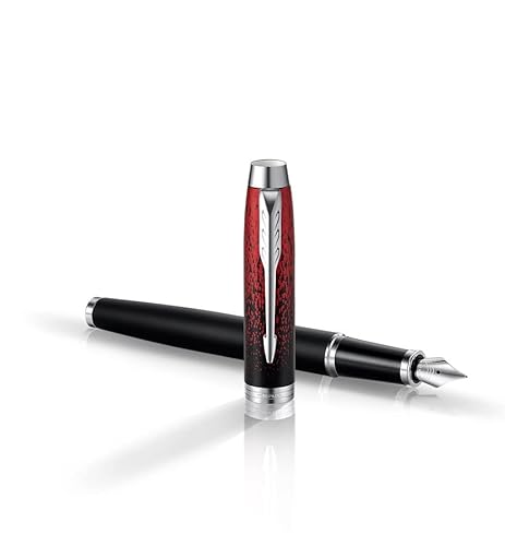 Parker Pen IM Premium Special Edition Füllfederhalter Red Ignite feine Feder Special Edition Geschenkbox von PARKER