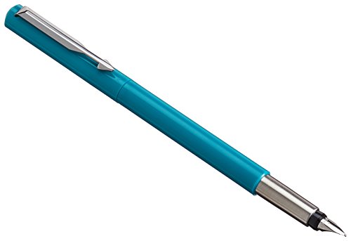 Parker Vector Füller | Emerald | Füllfederhalter Mittlere Spitze | Blaue Tinte | Blister-Verpackung von PARKER