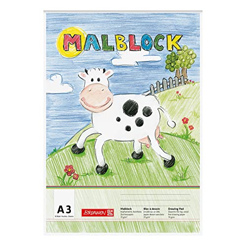 NEU Malblock DIN A3, 30 Blatt, 70g von PARTY DISCOUNT