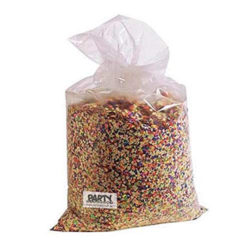 PARTY DISCOUNT ® Sack mit 10 kg Konfetti, bunt von PARTY DISCOUNT