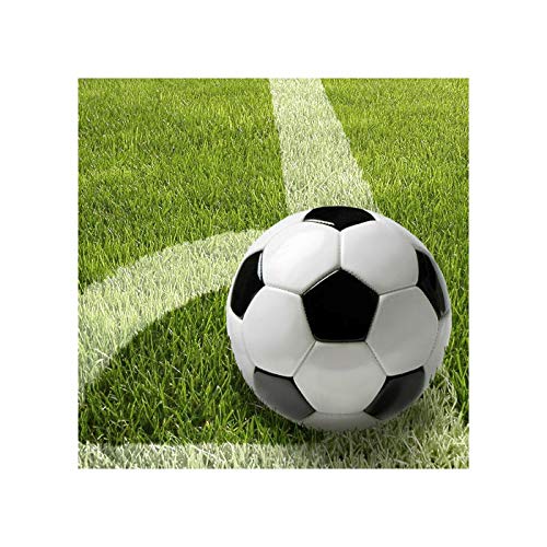 PARTY DISCOUNT Servietten Soccerball 33x33 cm 20 Stk. von PARTY DISCOUNT