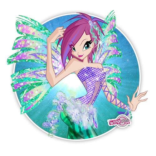 Winx Standard für Dekorationen und Kuchen (Modell 10) von PARTYLANDIA