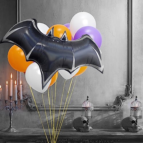 Folienballon Fledermaus 126cm Halloween Dekoration Halloween Folienballon Halloween Luftballon Fledermaus Party und Events Halloween von PARTYLOSOPHY