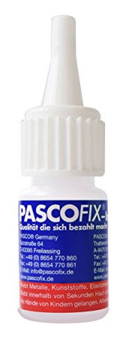 PASCOFIX chemische Schweißnaht Alleskleber extra starker Kleber Schweissnaht Kleber Sekundenkleber extra stark Industriekleber 2K Kleber Kunststoffkleber wasserfest chemische Schweissnaht von PASCOFIX