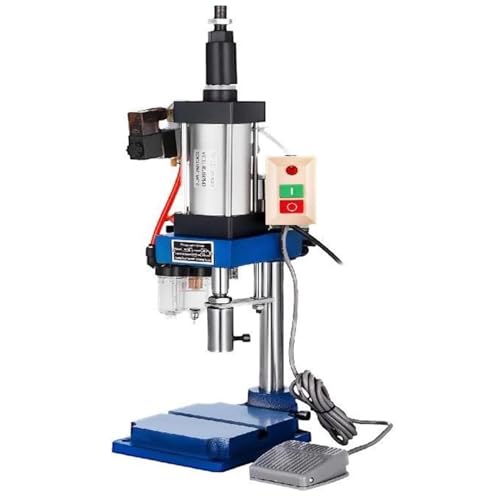 PASPRT Hochleistungs-Industrie-Pneumatik-Stanzpresse, pneumatische Stanzpistole, 200/300 kg vertikale Lochstanzmaschine zum Biegen, Nieten von PASPRT