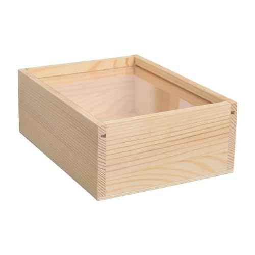 Schmuckaufbewahrung Glas Ausziehbare Aufbewahrungsbox Holz Schmuck Handgefertigte Geschenkbox Rechteckige Schubladenbox Massivholzbox Individuelle Gestaltung Jewelry Box Parfum Organizer von PASPRT