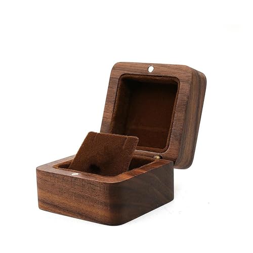 Schmuckaufbewahrung Halskette Box Anhänger Halskette Kette Aufbewahrungspaket Geschenkbox Weiche Schatulle Lange Ohrringe Schmuck Organizer Box Jewelry Box Parfum Organizer(Brown) von PASPRT