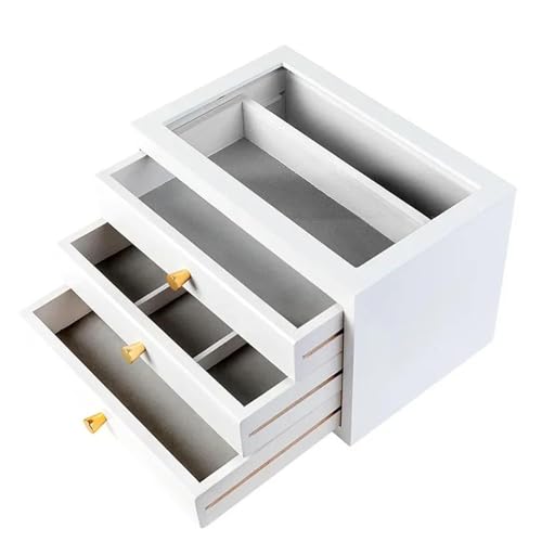 Schmuckaufbewahrung Organizer Und Aufbewahrung, Multifunktionale Schmuckschatulle Im Schubladenstil, Retro-personalisierte Verpackung, Geschenke, Holz-Schmuckschatulle Jewelry Box Parfum Organizer(Typ von PASPRT