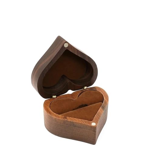 Schmuckaufbewahrung Personalisierte Ringbox Aus Massivem Holz Für Ohrstecker Ohrringe Anhänger Schmuckaufbewahrungsbox Jewelry Box Parfum Organizer(10) von PASPRT