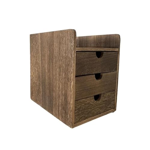 Schmuckaufbewahrung Schreibtisch Aufbewahrungsbox Schubladen Stil Sortierbox Verschiedene Gegenstände Massivholz Schmuckschatulle Kosmetik Aufbewahrungsbox Jewelry Box Parfum Organizer(3) von PASPRT