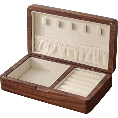 Schmuckaufbewahrung Schwarze Walnuss Massivholz Schmuckschatullen Aus Holz Ins Wind Holzkisten Schmuck Aufbewahrungsboxen Holzkisten Jewelry Box Parfum Organizer von PASPRT