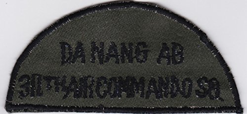 Applikation Aufbügler Patches Stick Emblem Aufnäher Abzeichen "USAF Patch Spec Ops Vietnam 311 Air Commando Sqn Da Nang 1967 52 x 110 mm,, von PATCHMANIA