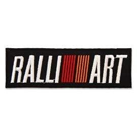 Mitsubishi RALLIART Logo 10,5 cm Aufnäher zum Aufbügeln von PATCHMANIA