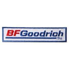 PATCHMANIA BF Goodrich Tires Logo 11,2 cm Aufnäher Bügelbild, Patch Embroidered Patches Iron on von PATCHMANIA