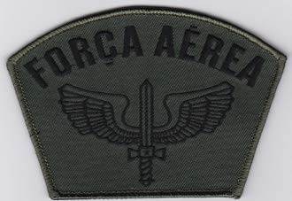 PATCHMANIA Brazil Patch Brazilian Air Force Forca Aerea Brasileira FAB 83mm 120mm THERMOADHESIVE gestickte Patches Patch von PATCHMANIA