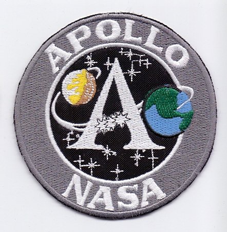 PATCHMANIA Eisen auf Bestickt Patch Apollo NASA von PATCHMANIA