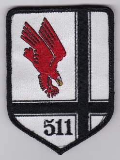 PATCHMANIA German Air Force Patch 51 AG Tornado 3 Reconnaissance 511 Stff b 95mm 70mm THERMOADHESIVE gestickte Patches Patch von PATCHMANIA