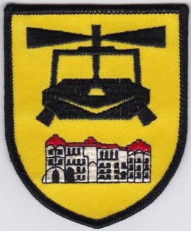 PATCHMANIA German Army Aviation Patch 10 Regiment Airmobile Huey UH 1D 87mm 72mm THERMOADHESIVE gestickte Patches Patch von PATCHMANIA