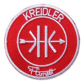 PATCHMANIA KREIDLER FLORETT Logo 9,0 cm Aufnäher Bügelbild, Patch Embroidered Patches Iron on von PATCHMANIA