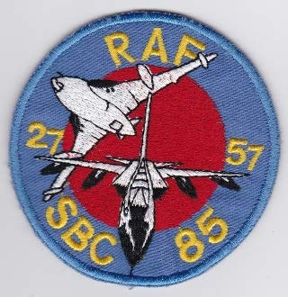 PATCHMANIA RAF Patch j 57 Squadron Royal Air Force Victor K2 Tanker X 85SBC 85mm THERMOADHESIVE gestickte Patches Patch von PATCHMANIA