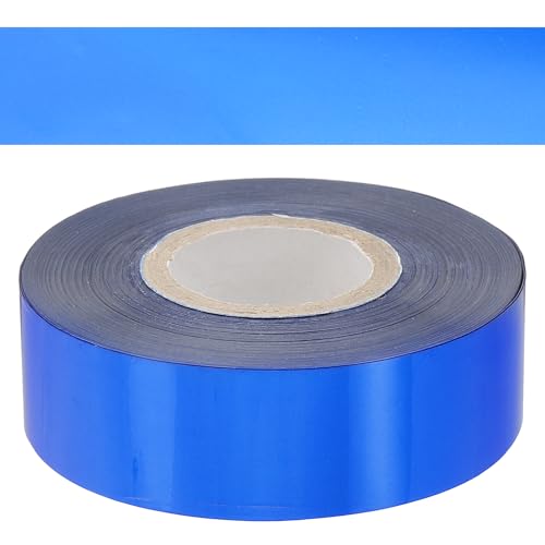 PATIKIL 0,79"x400Ft Heißprägefolienpapier, Heißtransfer-Heißprägepapierfolienrolle für Leder DIY Logo Dekor Handwerk Geschenkverpackung Scrapbook-Karte, Blau von PATIKIL