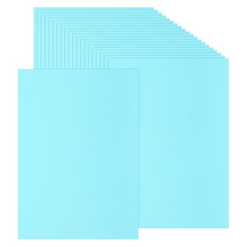 PATIKIL 100 Blatt farbiges Kartonpapier, A4-Größe, 230 g/m² dickes Kartonpapier, bedrucktes farbiges Papier für DIY-Bastelarbeiten, Scrapbooking, Partydekorationen von PATIKIL